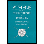 Athens From Cleisthenes to Pericles