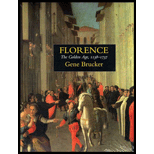 Florence  The Golden Age 1138 1737