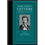 Mark Twains Letters, Volume 6  1874 1875