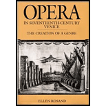 Opers in Seventeenth Century Venice