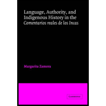 Language, Authority, and Indigenous History in the Comentarios reales de los Incas