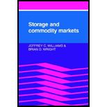 Storage and Commodity Markets