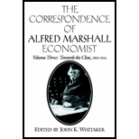 Correspondence of Alfred Marshall Volume 3