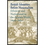 British Identities Before Nationalism