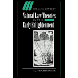 Natural Law Theories in the Early Enlightenment