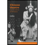 Chinese Theatre and Actor in Performance