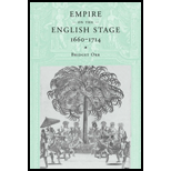 Empire on the English Stage 1660 1714