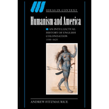 Humanism and America An Intellectual History of English Colonisation, 1500 1625