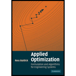 Applied Optimization Formulation and Algorithms for Engineering Systems