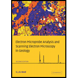 Electron Microprobe Analysis and Scanning Electron Microscopy in Geology