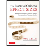 Essential Guide to Effect Sizes