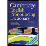 Cambridge English Pronouncing Dictionary