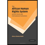 African Human Rights System, Activist Forces and International Institutions