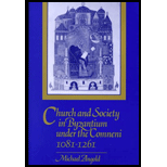 Church and Society in Byzantium under the Comneni, 1081 1261