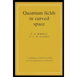 Quantum Fields in Curved Space