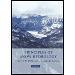 Principles of Snow Hydrology