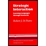 Strategic Interaction