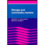 Storage and Commodity Markets