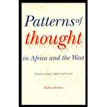 Patterns of Thought in Africa and the West  Essays on Magic, Religion and Science