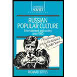 Russian Popular Culture  Entertainment and Society Since 1900