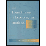 Foundations of Economic Analysis