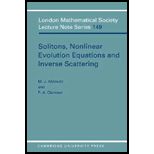 Solutions, Nonlinear Evolution Equations