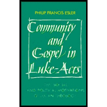 Community and Gospel in Luke Acts