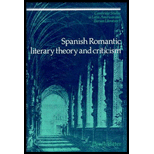 Spanish Romantic Literary Theory and Critical