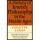 History of Jewish Philosophy in the Middle Ages