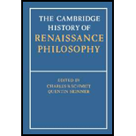 Cambridge History of Renaissance Philosophy