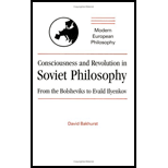 Consciousness and Revolution in Soviet Philosophy