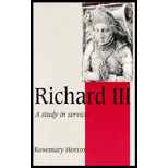 Richard III  A Study of Service