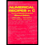 Numerical Recipes in C  The Art of Scientific Computing