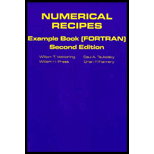 Numerical Recipes in Fortran 77 Example Book  The Art of Scientific Computing