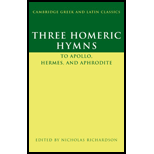 Three Homeric Hymns