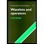 Wavelets and Operators