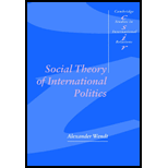 Social Theory of International Politics