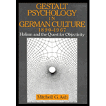 Gestalt Psychology in German Culture