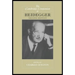 Cambridge Companion to Heidegger