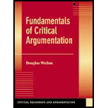 Fundamentals of Critical Argumentation