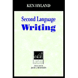 Second Language Writing