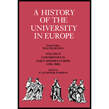 History of the University in Europe, Volume 2