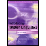 Introducing English Linguistics