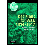 Decisions for War, 1914 1917