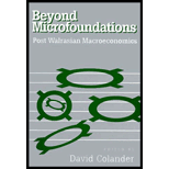 Beyond Microfoundations  Post Walrasian Macroeconomics