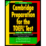 Cambridge Preparation for the TOEFL Test