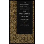 Economic and Social History of the Ottoman Empire Volume 1 and 2