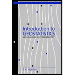 Introductions to Geostatistics  Applications in Hydrogeology