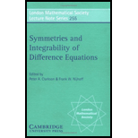 Symmetries and Integrability of Diff. Equations