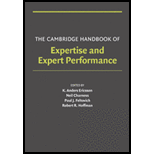 Cambridge Handbook of Expertise and Expert Performance